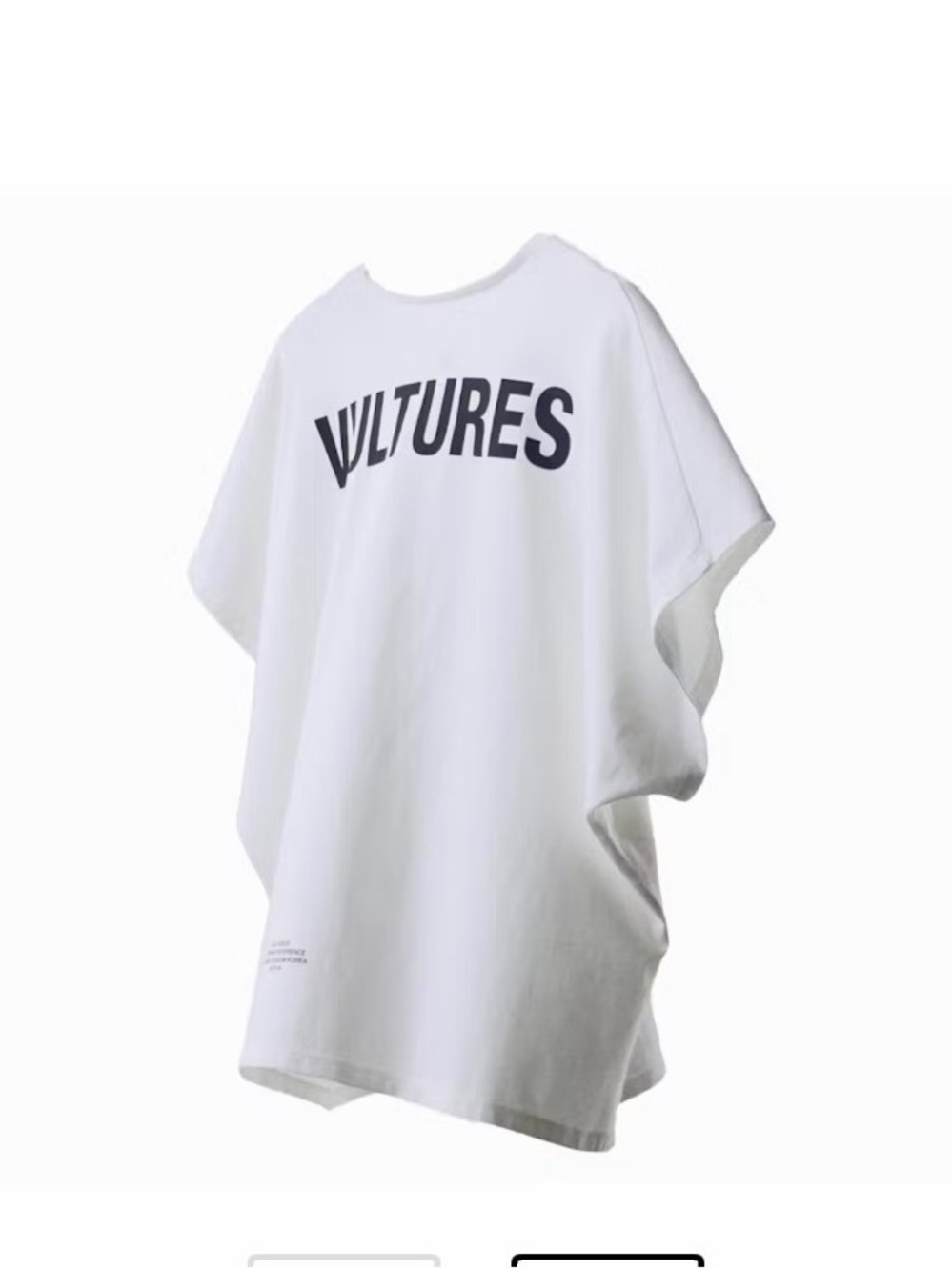 Yeezy “Vultures” Exclusive Tee with Black Embroidered ¥$ Logo